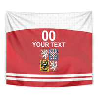 Custom Czech Republic Hockey Tapestry Czech Lion