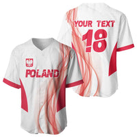 Custom Poland Volleyball Baseball Jersey Polish Eagle Sports Pride