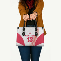 Custom Poland Volleyball Leather Bag Polish Eagle Sports Pride