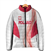 Custom Poland Volleyball Padded Jacket Polish Eagle Sports Pride