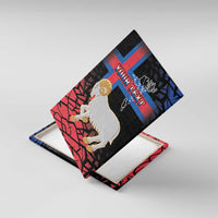 Personalized Faroe Islands Canvas Wall Art Coat Of Arms Flag Style