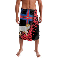 Personalized Faroe Islands Lavalava Coat Of Arms Flag Style