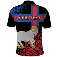 Personalized Faroe Islands Polo Shirt Coat Of Arms Flag Style