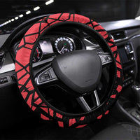 Faroe Islands Steering Wheel Cover Coat Of Arms Flag Style