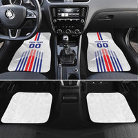 Custom Faroe Islands Football Car Mats Go Champion White Version