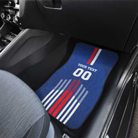 Custom Faroe Islands Football Car Mats Go Champion Blue Version
