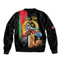 Personalized Eritrea Martyrs Day Sleeve Zip Bomber Jacket Honoring the Fallen