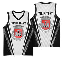 Personalized Castelo Branco Portugal Basketball Jersey Sporty Style - Wonder Print Shop