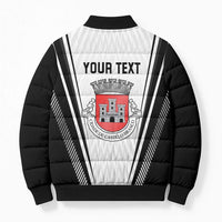 Personalized Castelo Branco Portugal Bomber Puffer Jacket Sporty Style - Wonder Print Shop