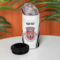 Personalized Castelo Branco Portugal 4 in 1 Can Cooler Tumbler Sporty Style - Wonder Print Shop