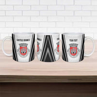 Personalized Castelo Branco Portugal Ceramic Mug Sporty Style - Wonder Print Shop