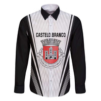 Personalized Castelo Branco Portugal Family Matching Off The Shoulder Long Sleeve Dress and Hawaiian Shirt Sporty Style - Wonder Print Shop