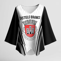 Personalized Castelo Branco Portugal Kimono Sleeve Blouse Sporty Style - Wonder Print Shop