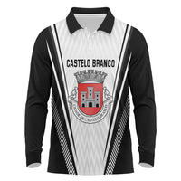 Personalized Castelo Branco Portugal Long Sleeve Polo Shirt Sporty Style - Wonder Print Shop