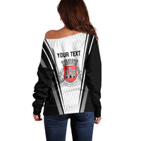 Personalized Castelo Branco Portugal Off Shoulder Sweater Sporty Style - Wonder Print Shop