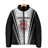 Personalized Castelo Branco Portugal Padded Jacket Sporty Style - Wonder Print Shop
