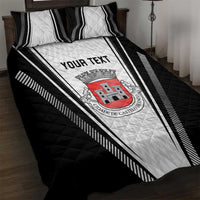 Personalized Castelo Branco Portugal Quilt Bed Set Sporty Style - Wonder Print Shop