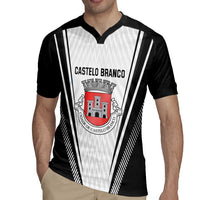 Personalized Castelo Branco Portugal Rugby Jersey Sporty Style - Wonder Print Shop