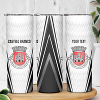 Personalized Castelo Branco Portugal Skinny Tumbler Sporty Style - Wonder Print Shop
