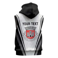 Personalized Castelo Branco Portugal Sleeveless Zip Hoodie Sporty Style - Wonder Print Shop