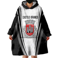 Personalized Castelo Branco Portugal Wearable Blanket Hoodie Sporty Style - Wonder Print Shop