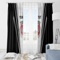 Personalized Castelo Branco Portugal Window Curtain Sporty Style - Wonder Print Shop
