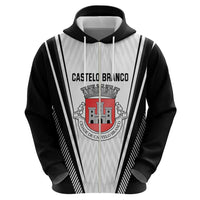 Personalized Castelo Branco Portugal Zip Hoodie Sporty Style - Wonder Print Shop