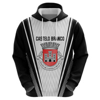 Personalized Castelo Branco Portugal Zip Hoodie Sporty Style - Wonder Print Shop
