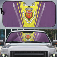 Personalized Coimbra Portugal Auto Sun Shade Sporty Style - Wonder Print Shop