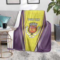 Personalized Coimbra Portugal Blanket Sporty Style - Wonder Print Shop