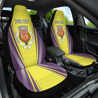 Personalized Coimbra Portugal Car Seat Cover Sporty Style - Wonder Print Shop