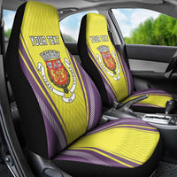 Personalized Coimbra Portugal Car Seat Cover Sporty Style - Wonder Print Shop