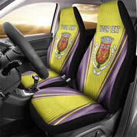 Personalized Coimbra Portugal Car Seat Cover Sporty Style - Wonder Print Shop