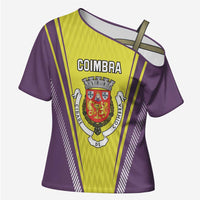 Personalized Coimbra Portugal Cross Shoulder Shirt Sporty Style - Wonder Print Shop