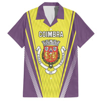 Personalized Coimbra Portugal Family Matching Off The Shoulder Long Sleeve Dress and Hawaiian Shirt Sporty Style - Wonder Print Shop