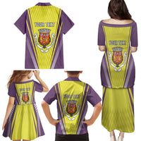 Personalized Coimbra Portugal Family Matching Puletasi and Hawaiian Shirt Sporty Style - Wonder Print Shop