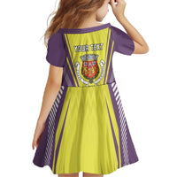 Personalized Coimbra Portugal Family Matching Short Sleeve Bodycon Dress and Hawaiian Shirt Sporty Style - Wonder Print Shop