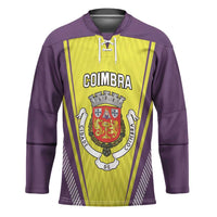 Personalized Coimbra Portugal Hockey Jersey Sporty Style - Wonder Print Shop
