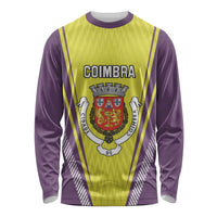 Personalized Coimbra Portugal Long Sleeve Shirt Sporty Style - Wonder Print Shop