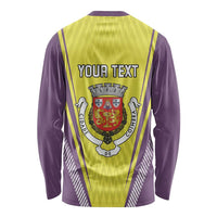 Personalized Coimbra Portugal Long Sleeve Shirt Sporty Style - Wonder Print Shop