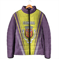 Personalized Coimbra Portugal Padded Jacket Sporty Style - Wonder Print Shop