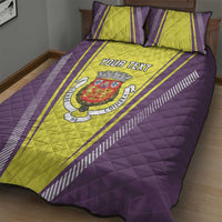 Personalized Coimbra Portugal Quilt Bed Set Sporty Style - Wonder Print Shop