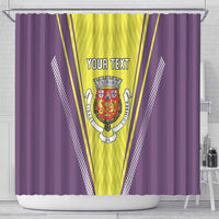 Personalized Coimbra Portugal Shower Curtain Sporty Style - Wonder Print Shop