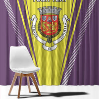 Personalized Coimbra Portugal Window Curtain Sporty Style - Wonder Print Shop