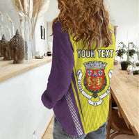 Personalized Coimbra Portugal Women Casual Shirt Sporty Style - Wonder Print Shop