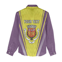 Personalized Coimbra Portugal Women Casual Shirt Sporty Style - Wonder Print Shop