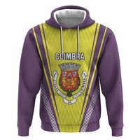 Personalized Coimbra Portugal Zip Hoodie Sporty Style - Wonder Print Shop