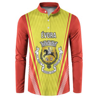 Personalized Evora Portugal Button Sweatshirt Sporty Style - Wonder Print Shop