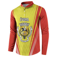Personalized Evora Portugal Button Sweatshirt Sporty Style - Wonder Print Shop