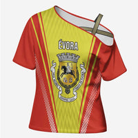 Personalized Evora Portugal Cross Shoulder Shirt Sporty Style - Wonder Print Shop